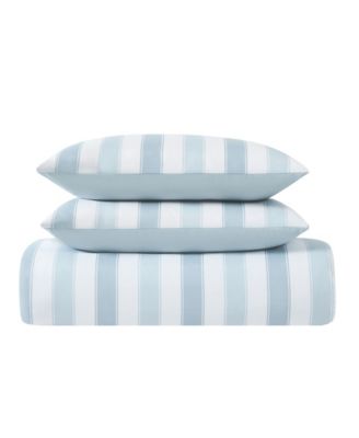 Aiden Stripe 3-Pc. Duvet Cover Set, Full/Queen