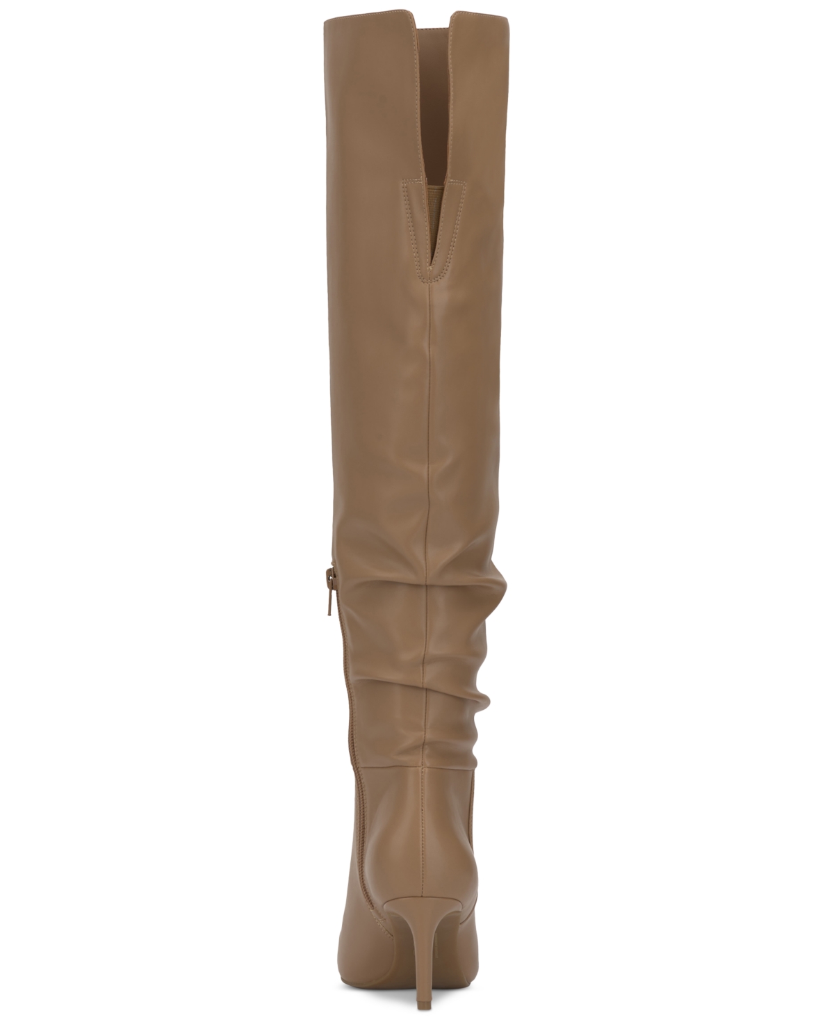 Shop Inc International Concepts Women's Damoni Mid-heel Over-the-knee Boots, Created For Macy's In Nude Smooth