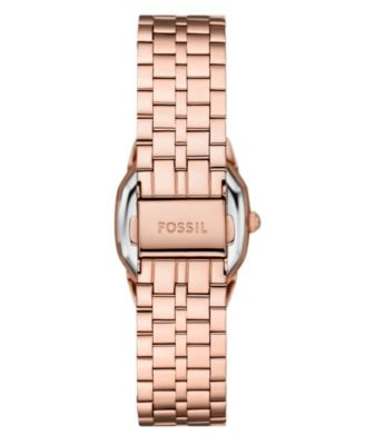 Women's Harlow Three-Hand Rose Gold-Tone Stainless Steel Watch, 27mm