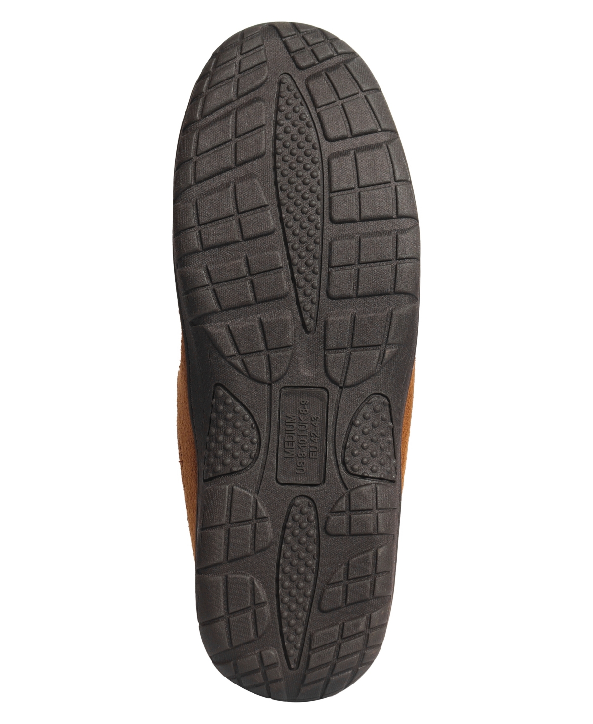 Weatherproof Men's Microsuede Clog with Curly Faux Shearling Lining and Non-Slip Indoor-Outdoor Sole Shoe