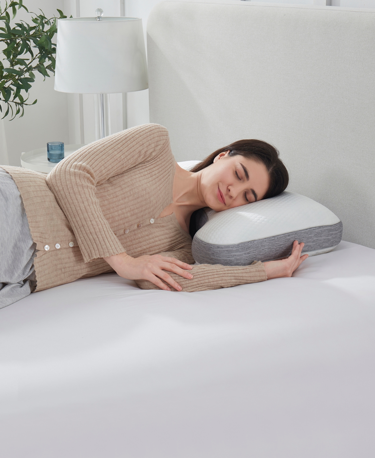Nestl Adjustable Memory Foam Blend Cooling Side Sleeper Pillow