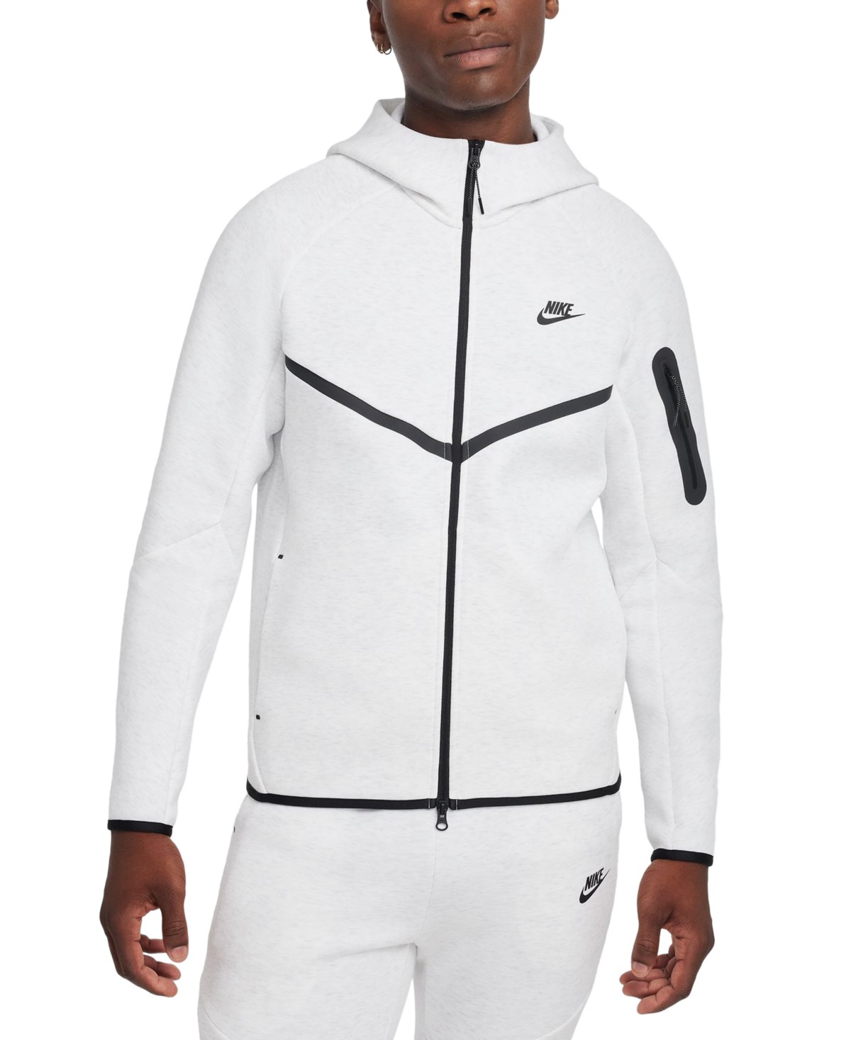 Мужские Nike Tech Men's Fleece Full-Zip Hoodie — фото 2