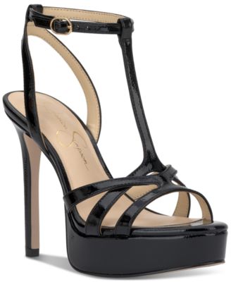 Sippete Platform T-Strap Dress Sandals