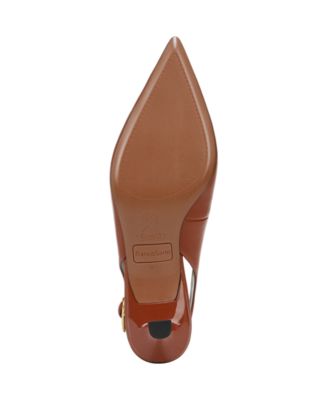 Women's Marlow Pointed Toe Slingback Kitten Heel Pumps