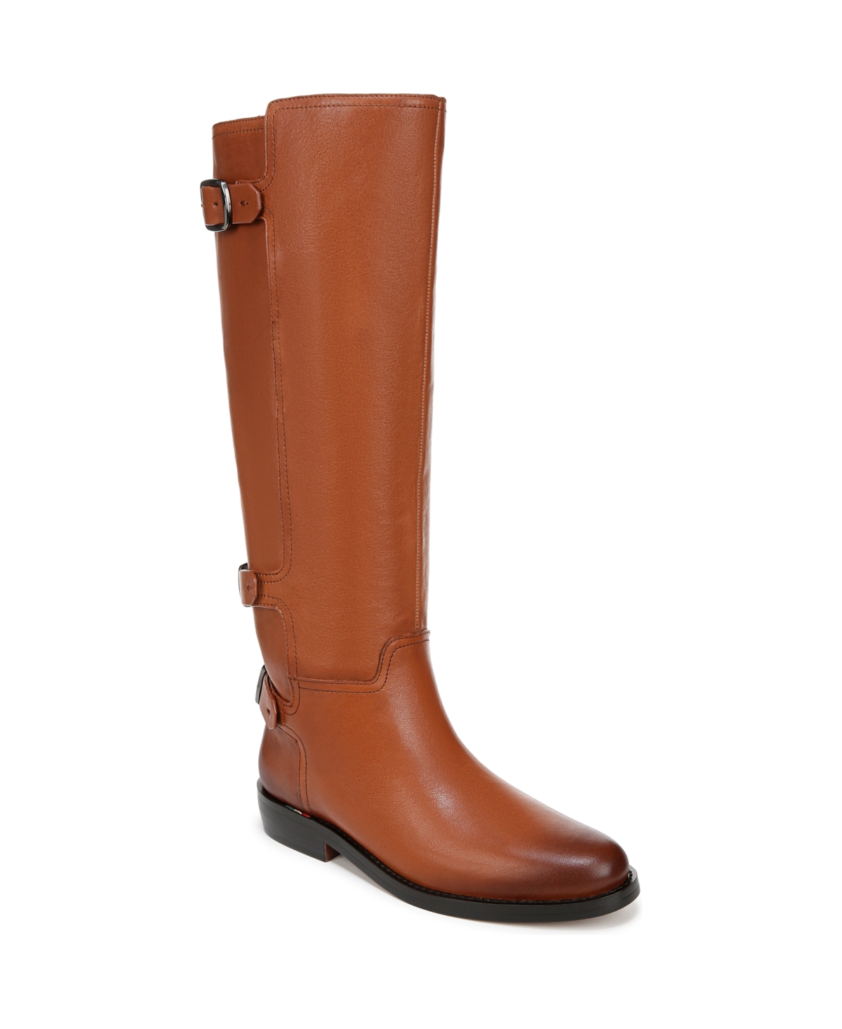 Women's Padova Knee High Riding Boots - Tobacco Brown Leather