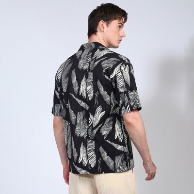 Men's Tie-Dye Honeycomb Shirt