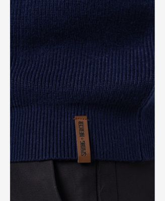 Men's Ribbed Crew Neck Sweater
