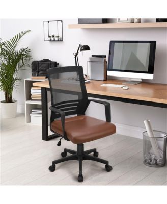 Home Office Desk Chair Mid Back Computer Chair