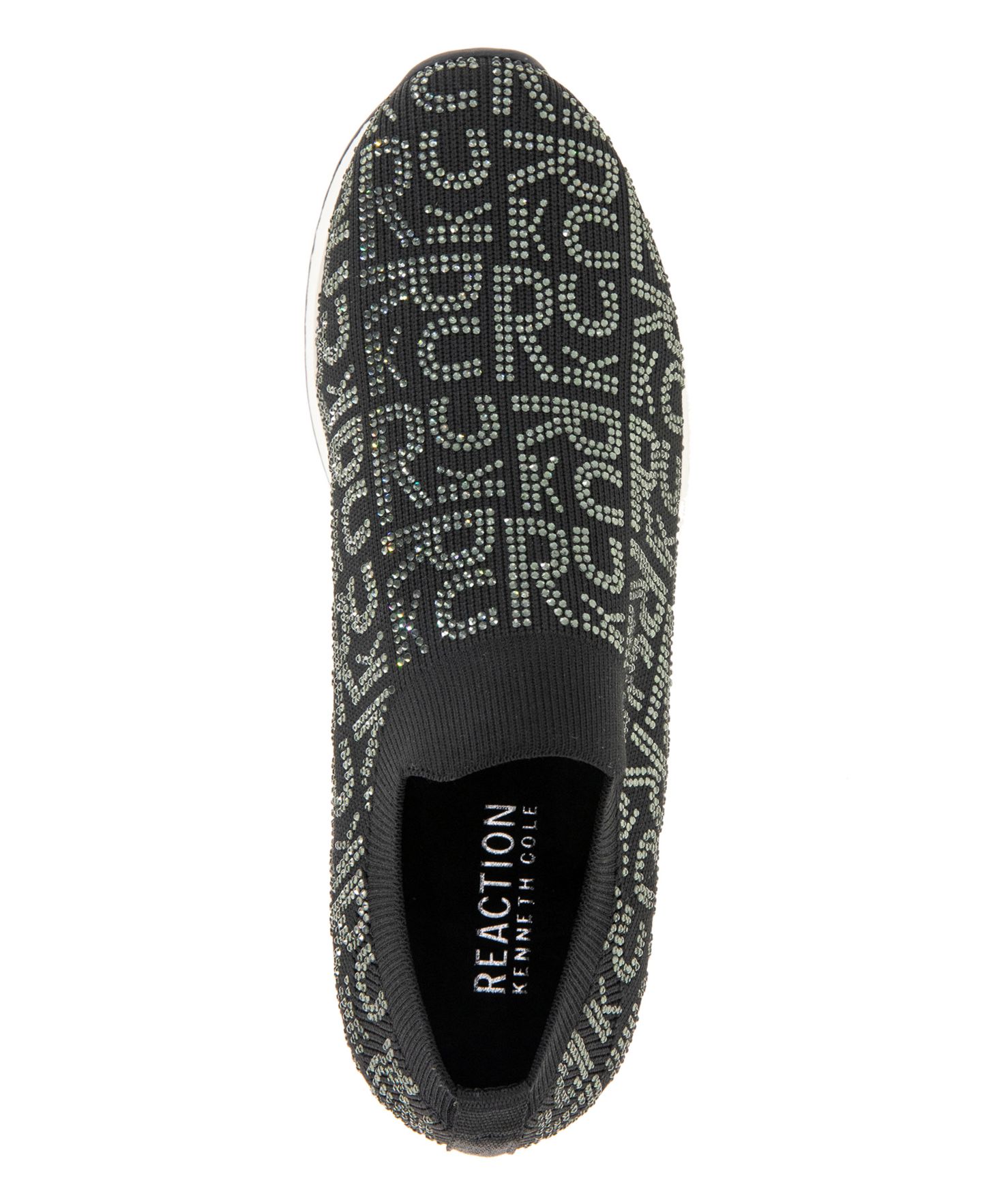 Женские кроссовки Kenneth Cole Reaction Cameron Jewel Jogger Almond Toe, цвет: Чёрный — фото 4