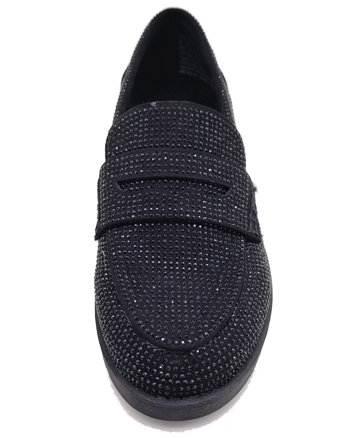 Kenneth Cole Reaction Women's Fern Jewel Slip On Loafers In Black