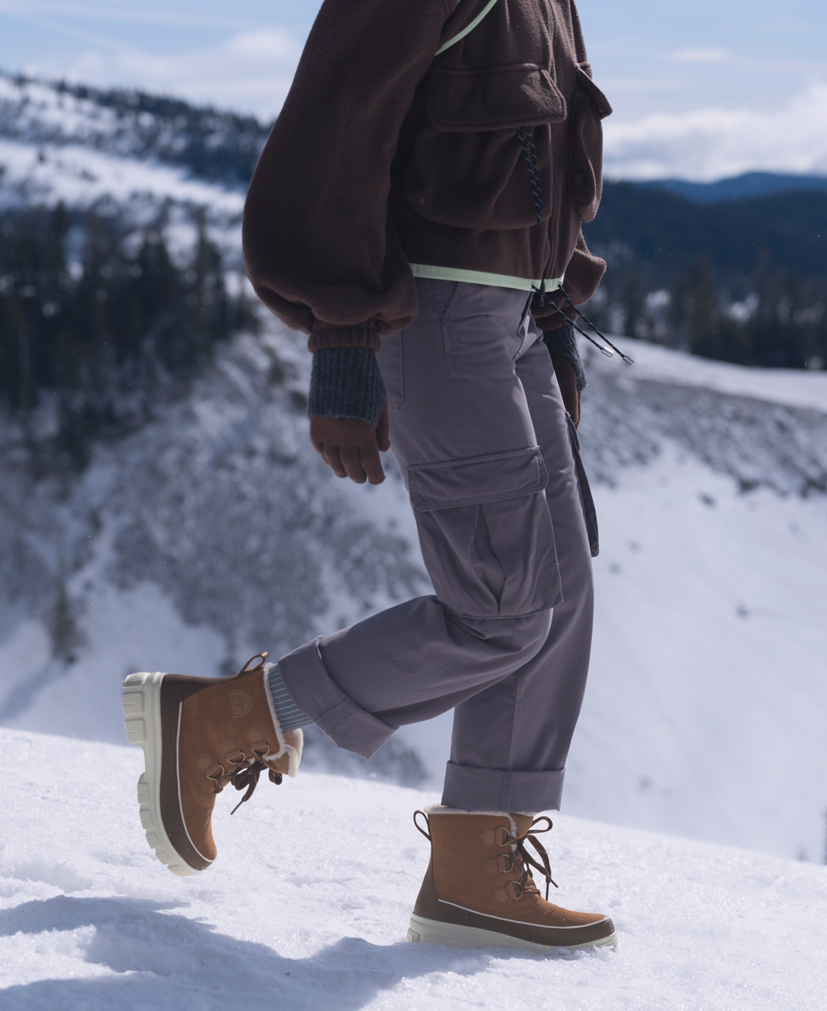 Sorel Tivoli V Faux Fur Lined Tall Waterproof Boot In Multi