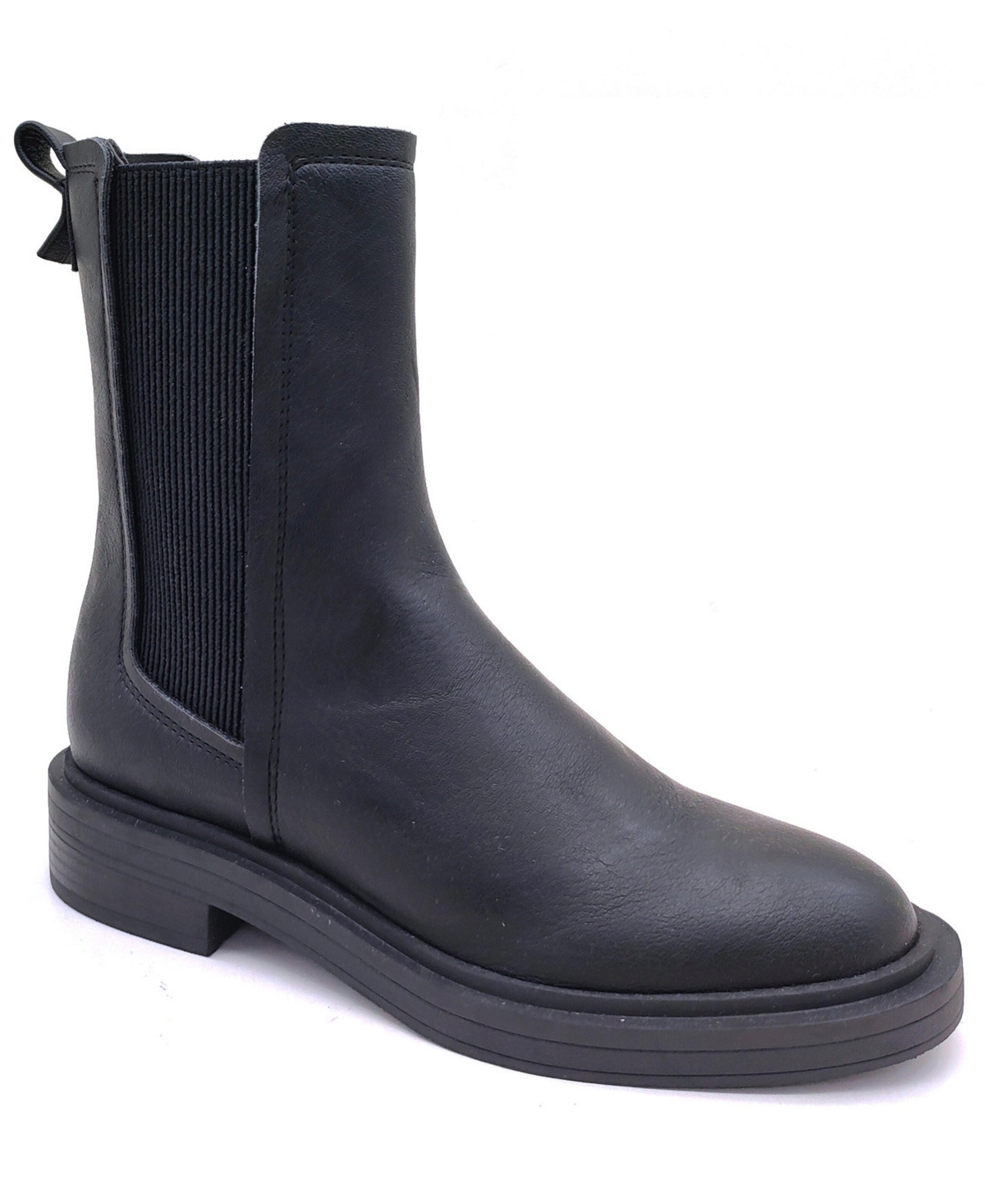 Women's Anabelle Chelsea Zipper Booties - Black