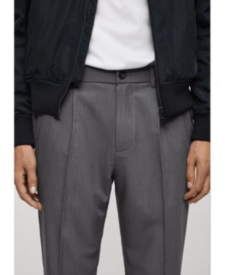 Men's Pleated Flowy Pants