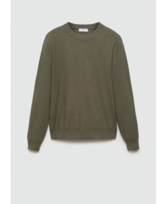 Men's Fine-Knit Cotton Sweater