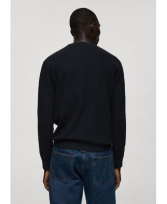 Men's Fine-Knit Cotton Sweater