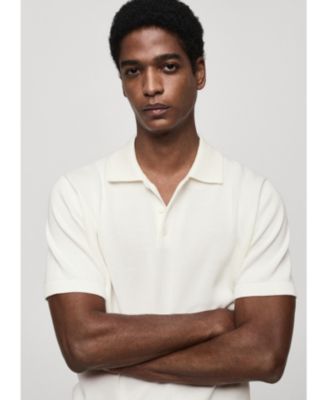 Men's Fine-Knit Cotton Polo Shirt