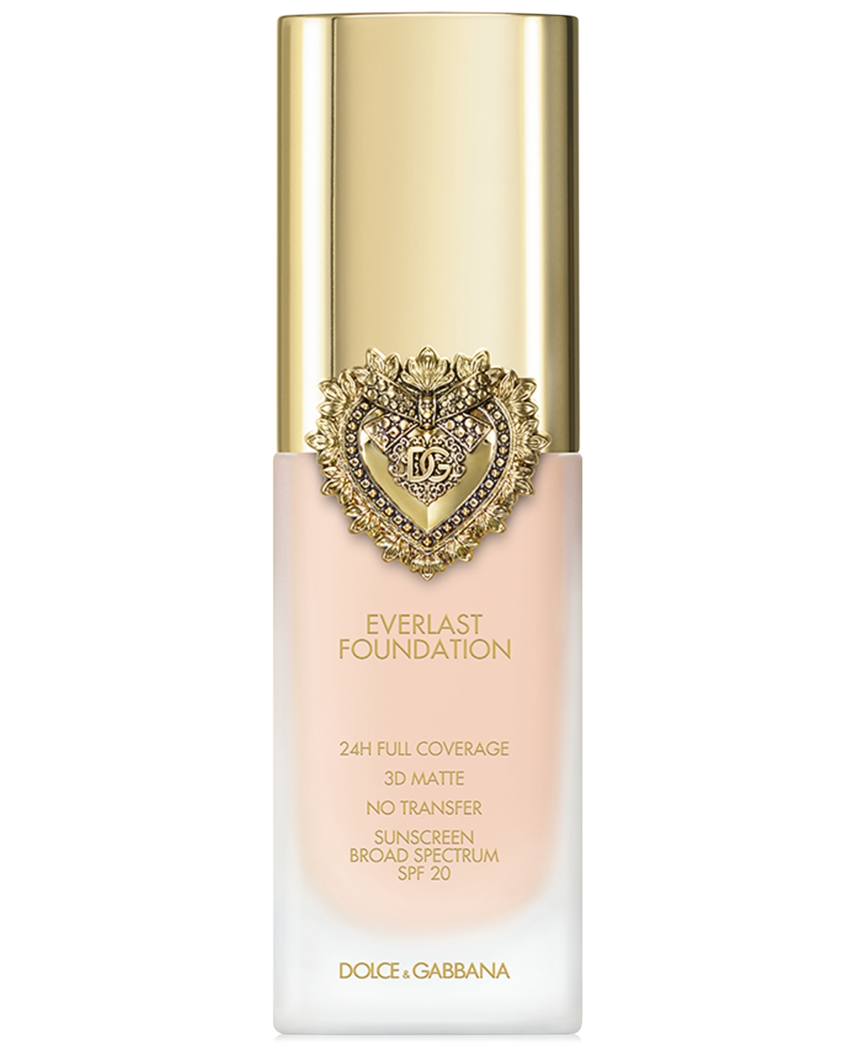 Dolce & Gabbana Everlast Foundation In 02c Light - Pink Cool Undertones