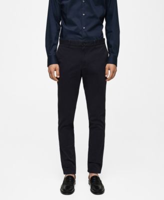 Men's Slim-Fit Serge Chino Trousers