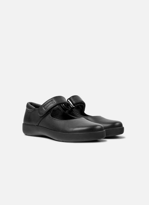 Обувь Camper Mary Jane Spiral Comet Shoes для девочек, цвет: Чёрный