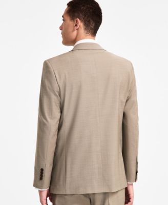 Men's Wool-Blend Stretch Classic-Fit Suit Separates Jacket 