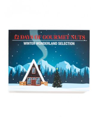12 Days of Gourmet Nuts Winter Wonderland Selection Advent Calendar, 12 piece
