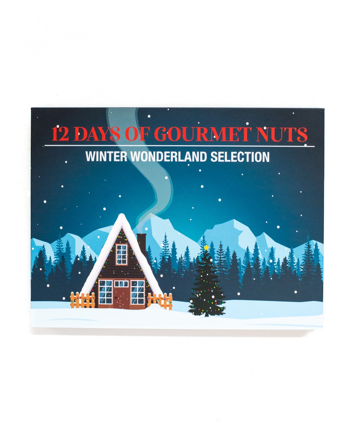 Dm Snacks 12 Days Of Gourmet Nuts Winter Wonderland Selection Advent Calendar, 12 Piece In No Color