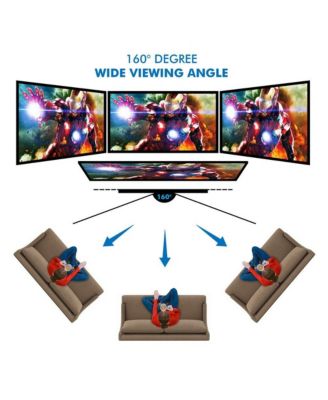 Outdoor Projection Screen - 120'' Portable, Lightweight Display with Frame Stand