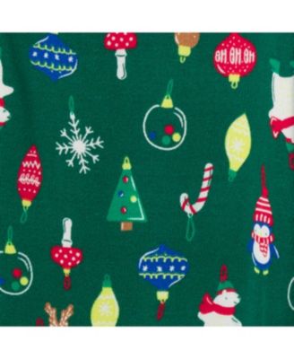 Baby Girls Holiday Family Pajamas Neutral Two Piece Pajamas