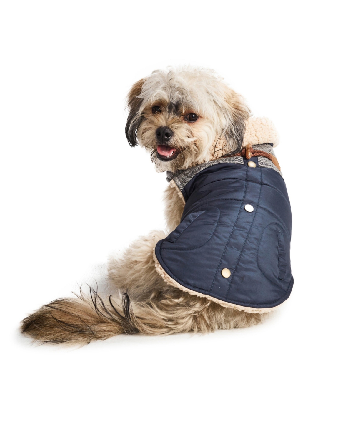 Hotel Doggy Sherpa Lined Coat