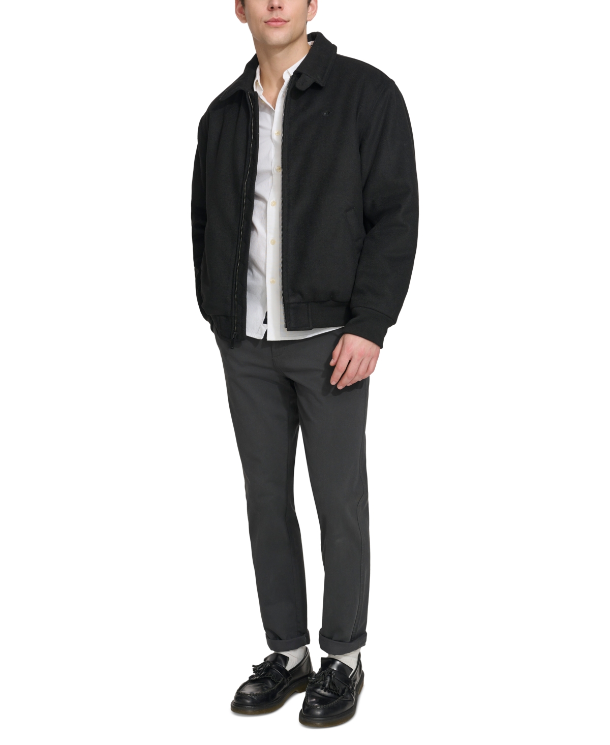 Dockers Men's Full-Zip Bomber Jacket
