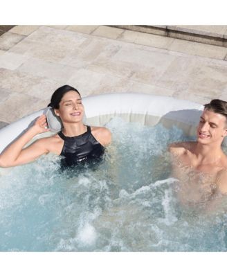 Bestway Padded Headrest Pillows with Adjustable Strap, Gray, (2 Pack)