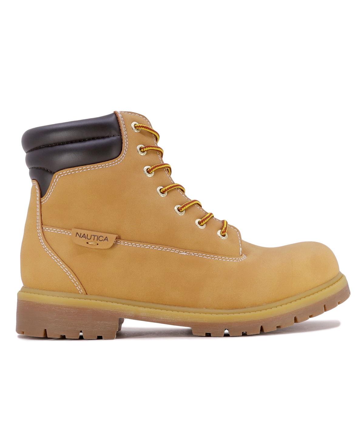 Nautica Men's Pattox Smooth Work Boots - Honey 2