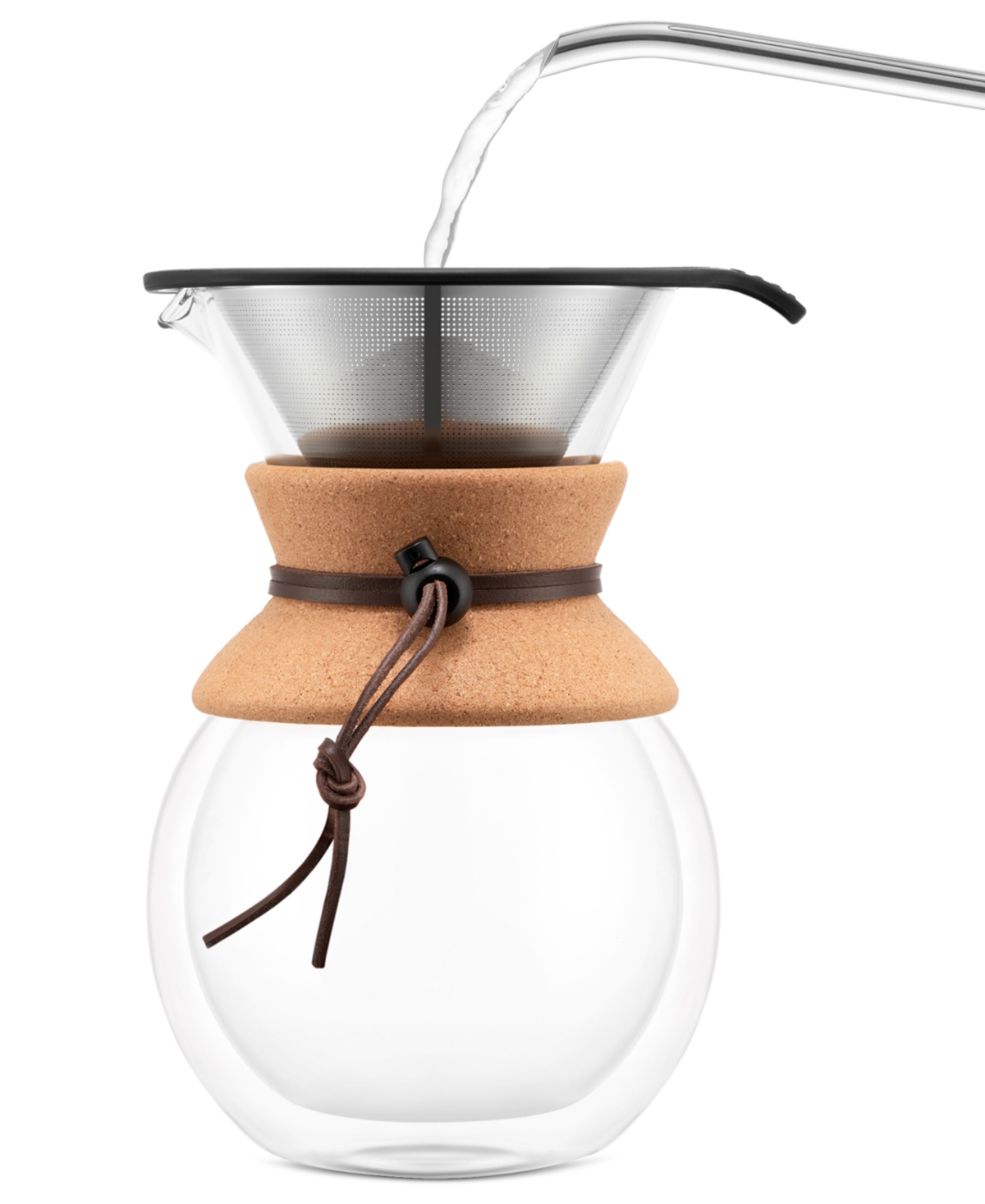 Bodum 34-oz. Double Wall Pour-over Coffee Maker In Clear