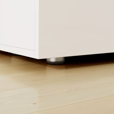 Wood 6 Drawers Chest of Drawers with Solid Wood Legs