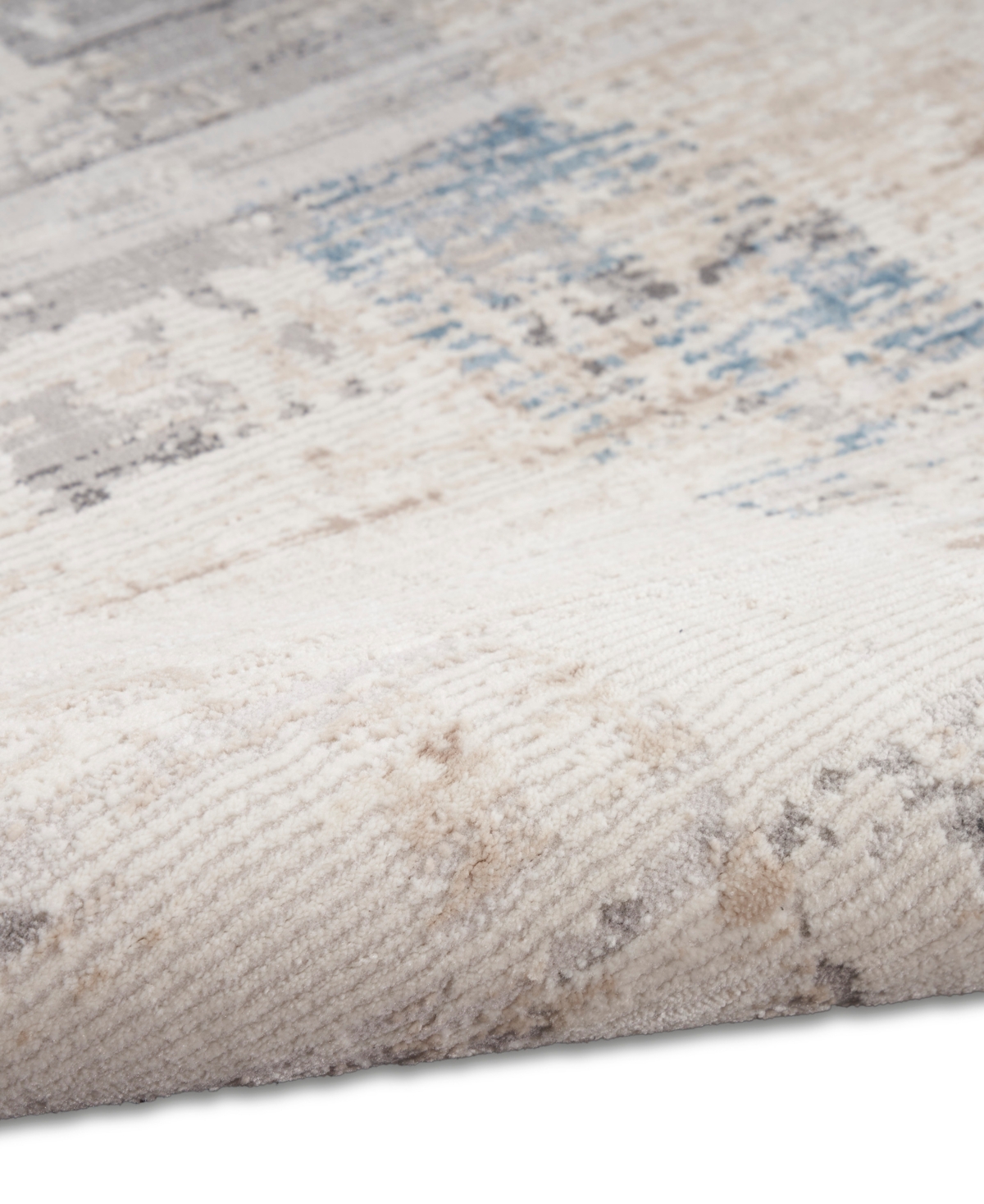 Calvin Klein Ck022 Infinity Ifn06 7'10"x9'10" Area Rug In Ivory,gray