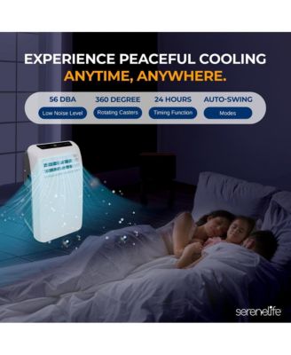 Portable Air Conditioner & Heater, 10,000 BTU Cooling, 9,000 BTU Heating, Built-in Dehumidifier & Fan