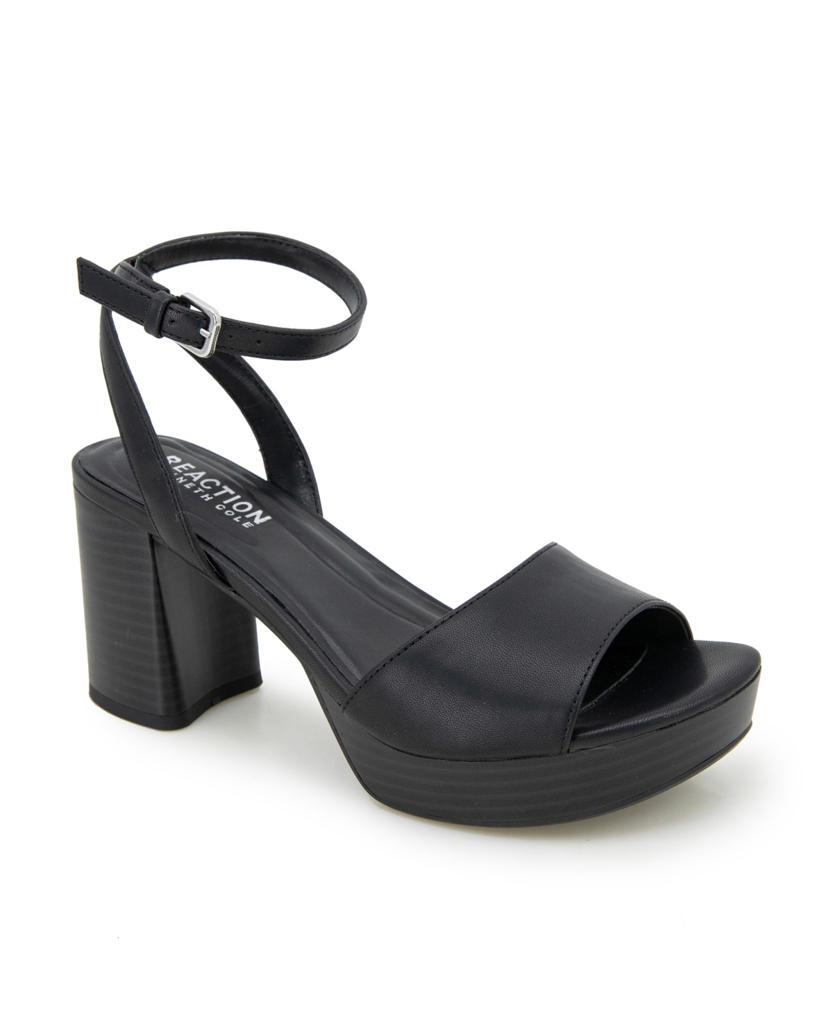 Kenneth Cole Reaction Women's Ryanne Platform Sandals In Black