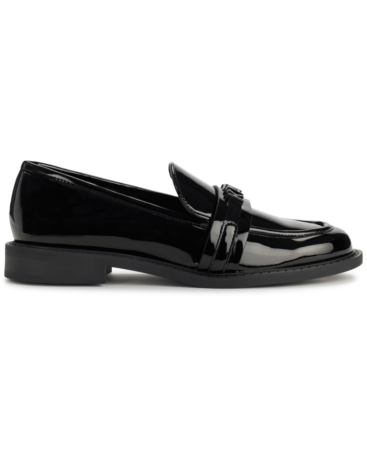 Karl Lagerfeld Paris Women's Randall Almond Toe Loafers -Smoke