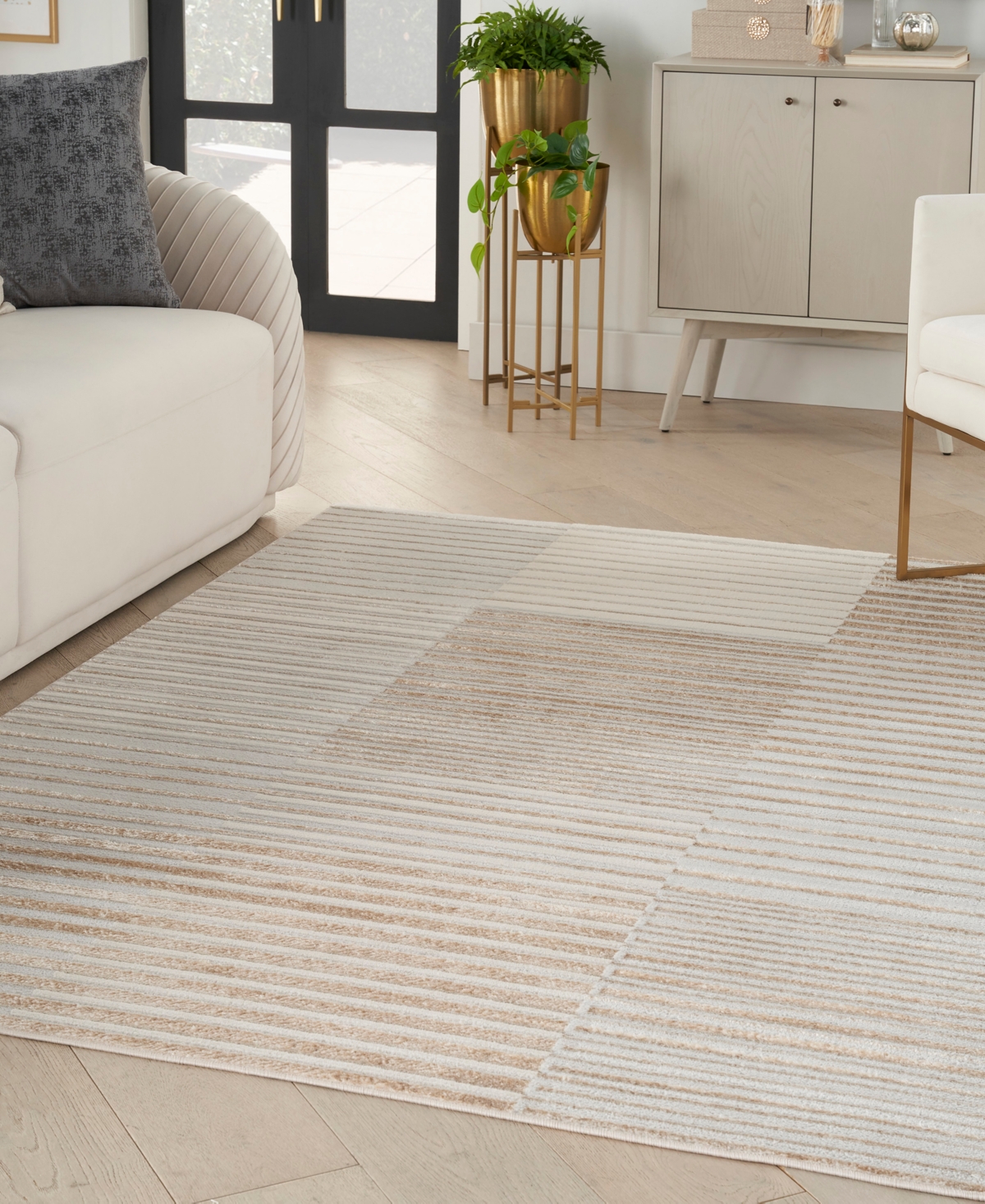Inspire Me! Home Decor Brushstrokes BSK04 5'3