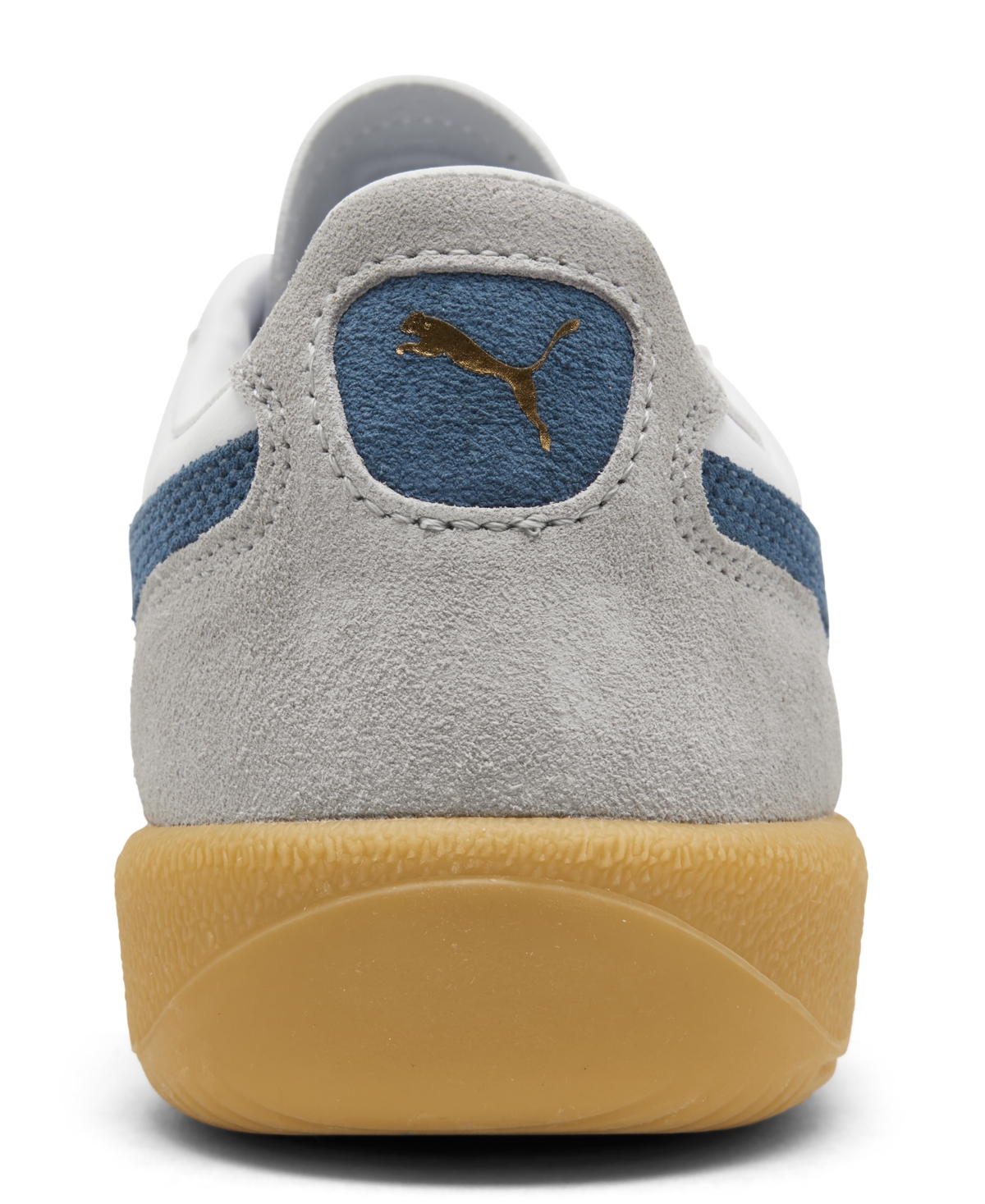 Puma Men's Palermo Leather Casual Sneakers from Finish Line -Gray