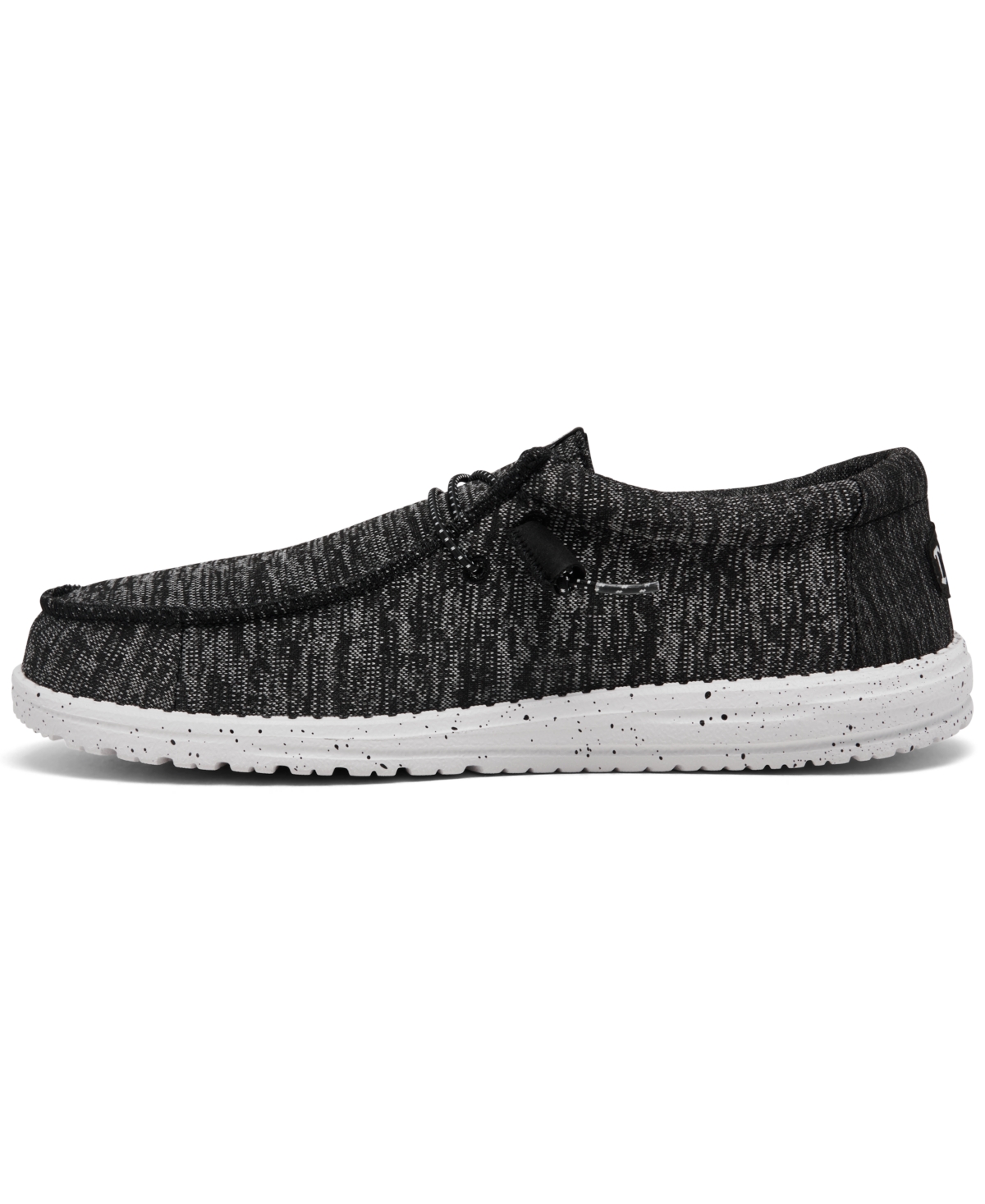 Hey Dude Men's Wally Sport Knit Casual Moccasin Sneakers from Finish Line -White