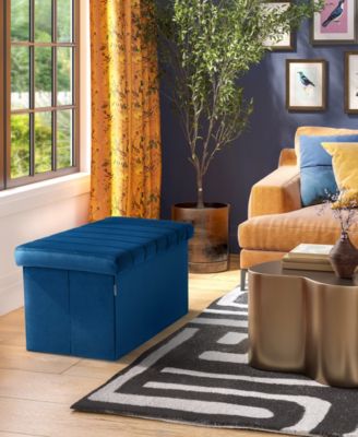 Channel Tufted Storage Trunk