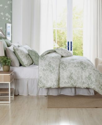 Toile Delight Reversible 7-Pc. Comforter Set, Full/Queen