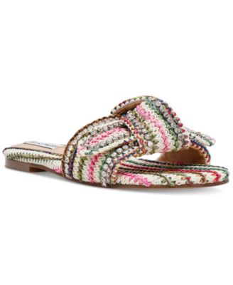 Steve Madden - Women's Misha Bow Slide Sandals