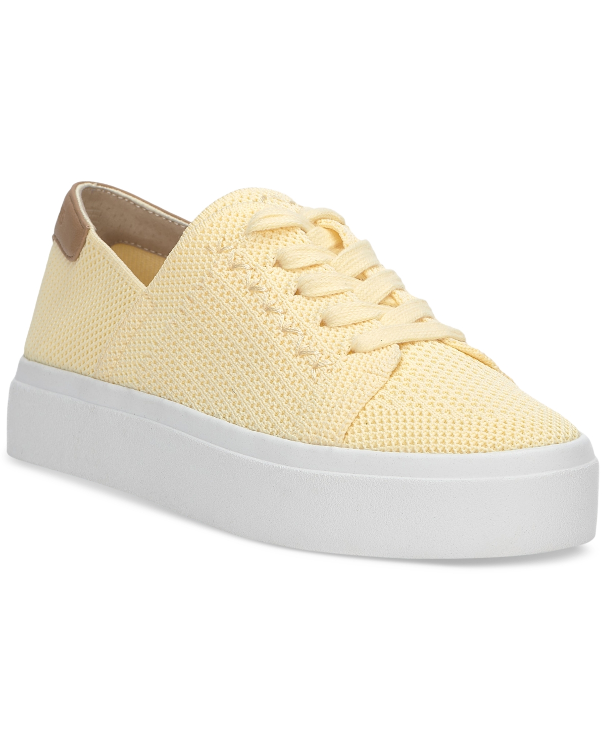 LUCKY BRAND WOMEN'S TALENA KNIT LACE-UP SNEAKERS 