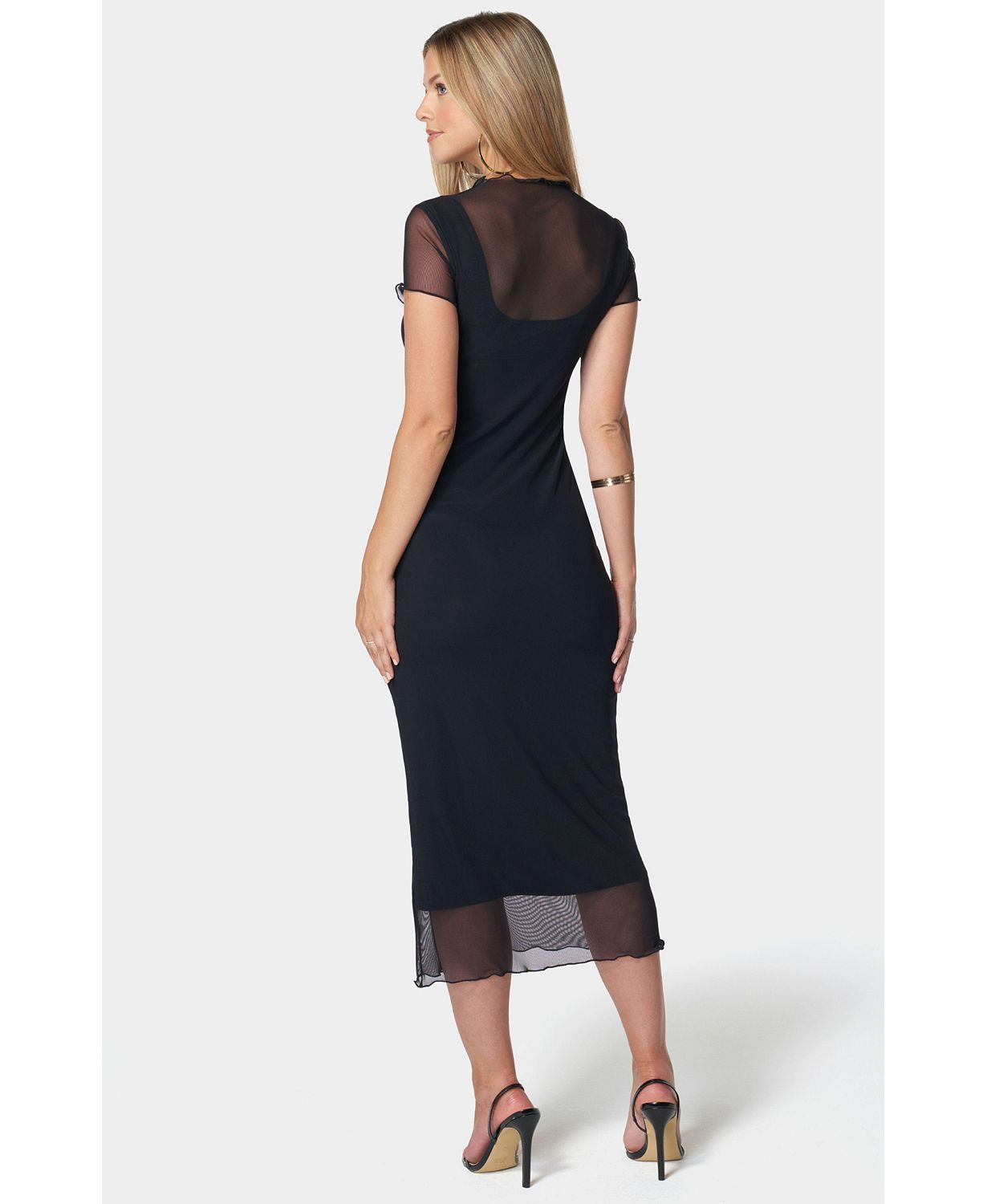 Women's Mesh T-Shirt Dress