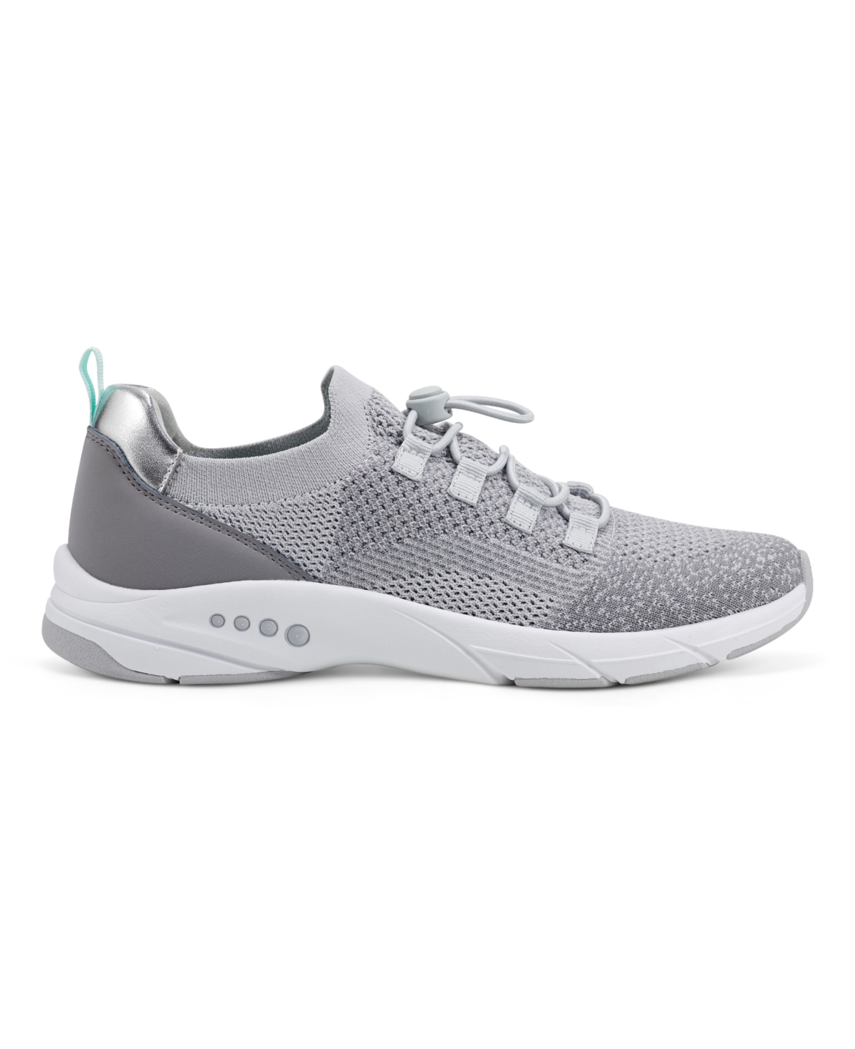 Shop Easy Spirit Women's X Denise Austin Astrid Knit Slip-on Sneaker In Gray Multi