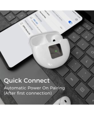 Ear-Buds- Bluetooth 5.2, Stereo/Noise Cancel, 30Hrs- Wireless Charging