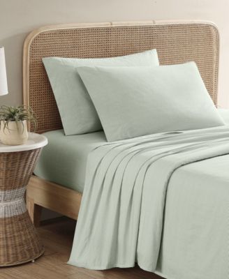 Cotton Percale 4 Piece Sheet Set, King