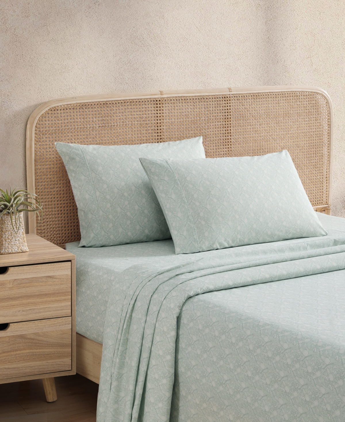 Tommy Bahama Home Cotton Percale 4 Piece Sheet Set, King